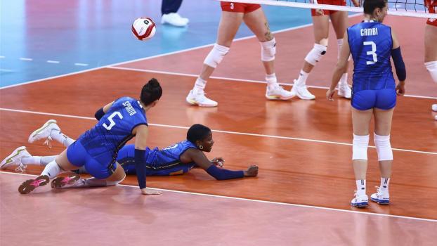 Die Azzurre hatten im Finale gegen die Türkei das Nachsehen. © CEV