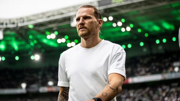 Eugen Polanski  ist nicht mehr Borussia-Trainer. © Borussia Mönchengladbach/Christian Verheyen (chv)