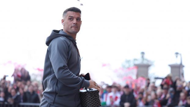 Granit Xhaka sieht sich mit schweren Vorwürfen konfrontiert. © ANSA / ADAM VAUGHAN