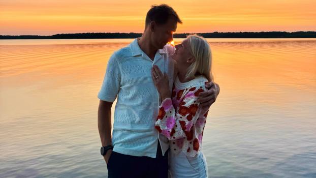 Kevin Bolger und Maja Dahlqvist leben auf Wolke 7. © Social Media