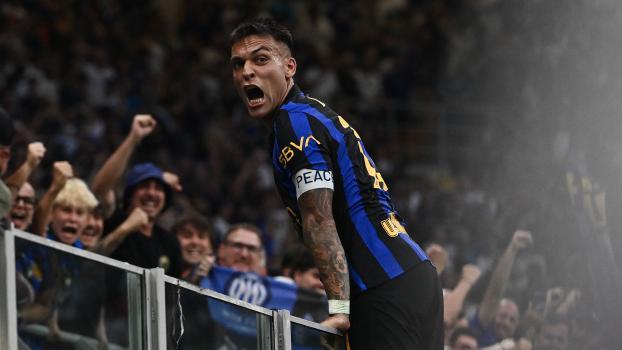 Lautaro Martinez war Inters Matchwinner. © APA/afp / ISABELLA BONOTTO