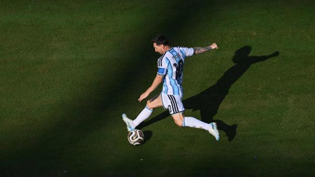 Lionel Messi hat seine Argentinien-Karriere beendet. © APA/afp / ANGELA WEISS