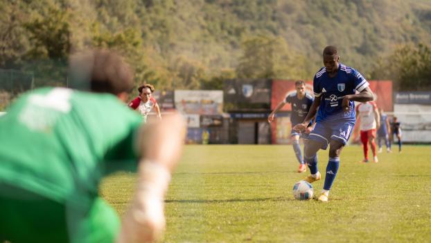 Mamadou Ngom traf für den FC Obermais vom Punkt. © Alle Fotos: Patrick Schwienbacher