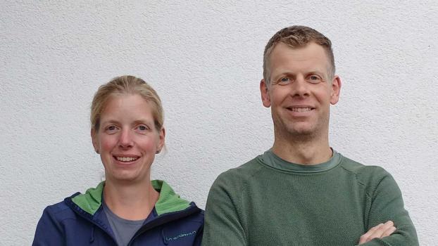Marion und Florian Thaler von den Fugger Sterzing gehören zu den besten Keglern Südtirols. © privat