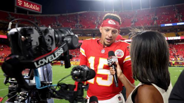 Patrick Mahomes spielte groß auf. © APA / JAMIE SQUIRE