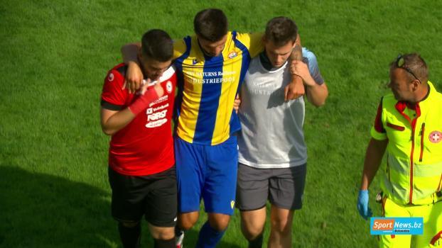 Beim 0:2 in St. Georgen hat Oberliga-Aufsteiger Naturns seinen Abwehrchef Alex Debiasi mit einem Schienbeinbruch für die nächsten Monate verloren. Hier die Ursache im Video. Zudem haben wir in der Landesliga das spektakuläre 3:3 von Latzfons Verdings gegen die Weinstraße Süd und den 3:1-Sieg von Kiens in Salurn gefilmt. © stol