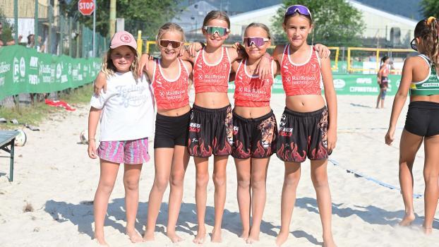 Zahlreiche Talente machten beim Raiffeisen Beachcup auf sich aufmerksam. © beachcup.it