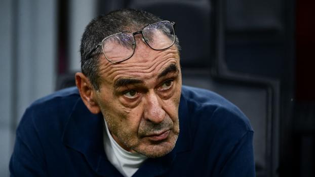 Angezählt: Maurizio Sarri steht in Bergamo unter Beobachtung. © APA/afp / PIERO CRUCIATTI