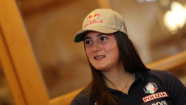 Anna Trocker hat schon die nächsten Weltcup-Termine im Visier. © ANSA / ANNA SZILAGYI