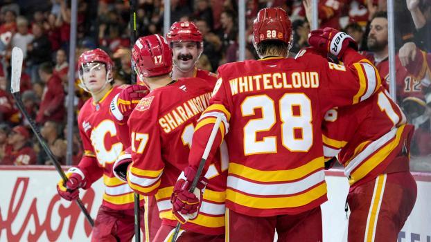 The Calgary Flames pulled off an unexpected victory. © APA / LEAH HENNEL