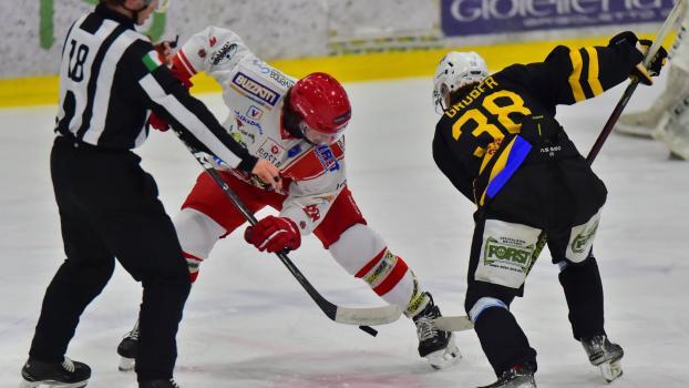 Die HCP Juniors mussten sich Alleghe auch am Donnerstag geschlagen geben. © M. Floridia