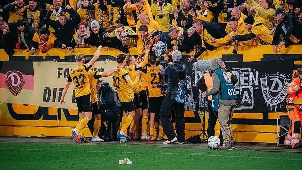 Dynamo Dresden steht im Achtelfinale des DFB-Pokals. © Dynamo Dresden