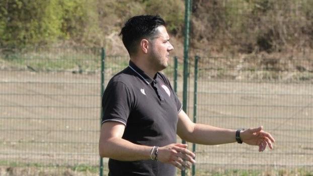 Ein aufstrebender Trainer im Südtiroler Fußball: Marco Primerano. © David Laner