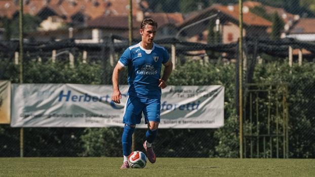 An unstoppable express train: Aaron Falkensteiner and SSV Bruneck. © T. Debelyak