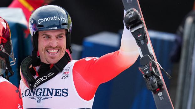 Ein Schweizer Ex-Ski-Star hat sich getraut. © AFP / DIMITAR DILKOFF