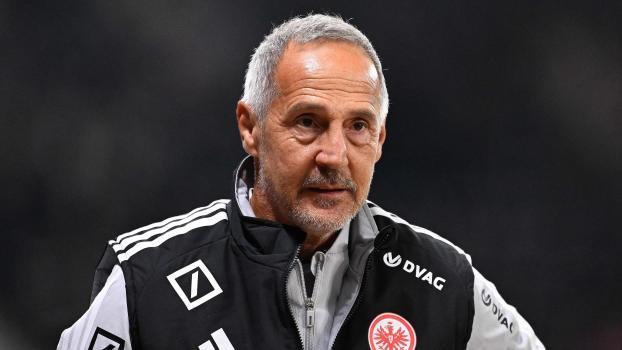 Eintracht-Trainer Adi Hütter. © APA/afp / KIRILL KUDRYAVTSEV