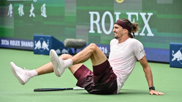 Le seul problème actuel d'Alexander Zverev est sa cheville. © APA/afp / HECTOR RETAMAL