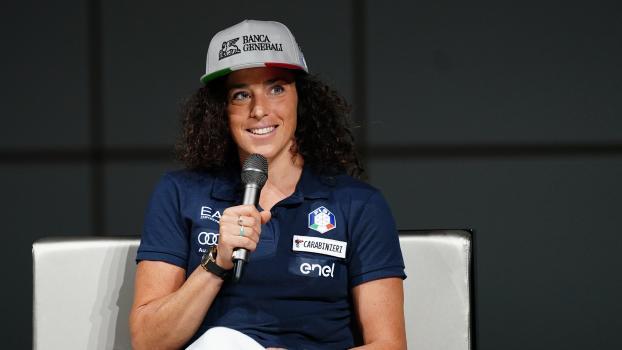 Federica Brignone zeigt sich zuversichtlich. © Pier Marco Tacca/Pentaphoto