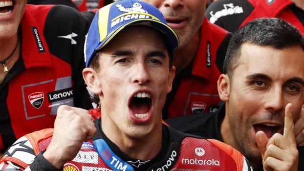 Marc Márquez hat einen souveränen Sieg gefeiert. © ANSA / FRANCK ROBICHON