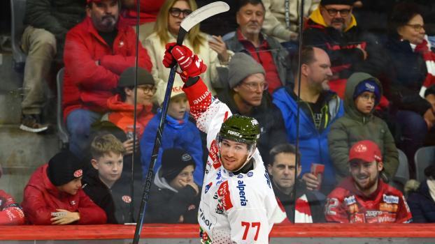 Matt Bradley brachte Bozen in Klagenfurt mit einem Blitztreffer in Führung. © EC-KAC/Florian Pessentheiner