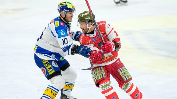 Matt Bradley und der HCB machen gegen Villach Jagd auf den nächsten Sieg. © Vanna Antonello