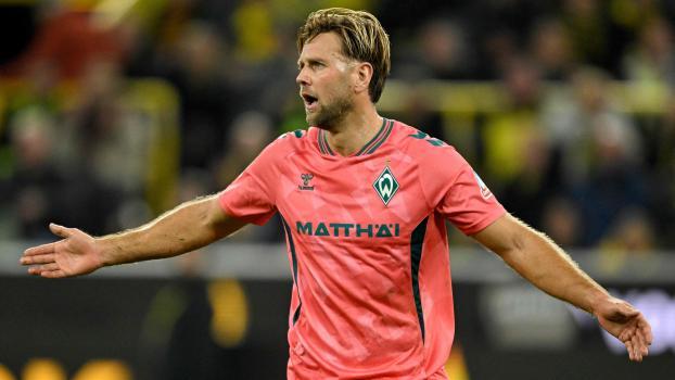 Niclas Füllkrug traf für Bremen. © APA/afp / INA FASSBENDER