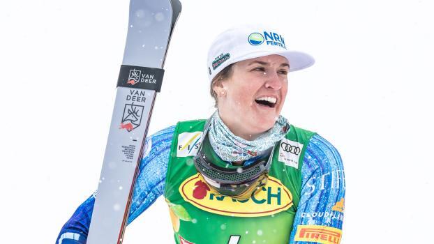 Paula Moltzan hat am Samstag Geschichte geschrieben. © APA / EXPA/ JOHANN GRODER