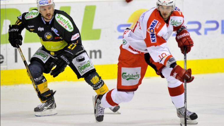 Werden auch am Dienstag um jeden Puck kämpfen: Di Casmirro und Knackstedt