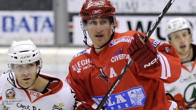 Der Rittner Neuerwerb Mac Faulkner mit dem Bozner Nick Mazzolini