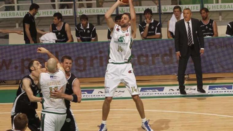 Tomas Ress steht mit Siena im Play-Off-Halbfinale