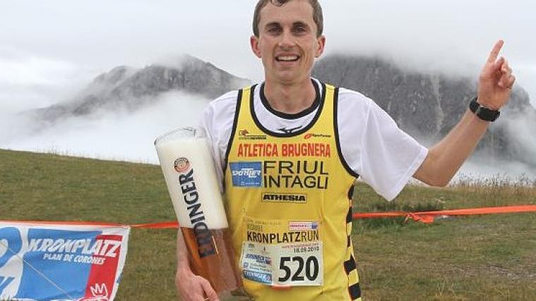 Hannes Rungger bewältigte 30 km und 1622 Höhenmetern in 2:07.32 Stunden (Foto www.running.bz.it)