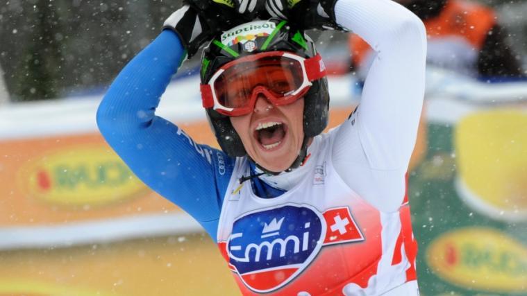Hanna Schnarf wurde bei der Weltcup-Abfahrt in Crans Montana Zweite