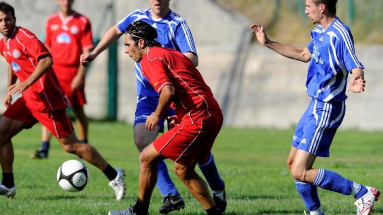 Tonino Sorrentino musste am Mittwoch das Training abbrechen (Foto: M.Pattis)