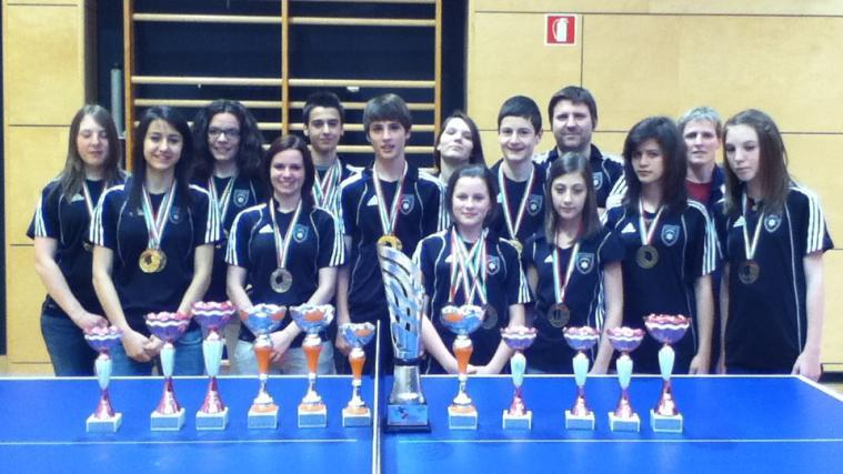 Die Traminer Tischtennis-Jugend