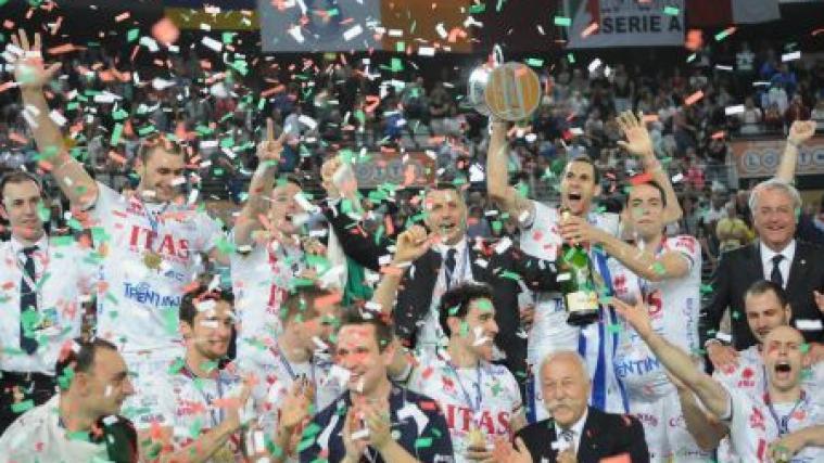 Trentinovolley wurde am Sonntag zum zweiten Mal Meister