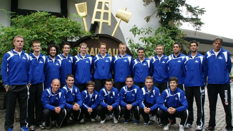 Die Brixner Truppe beim Medientermin Anfang September