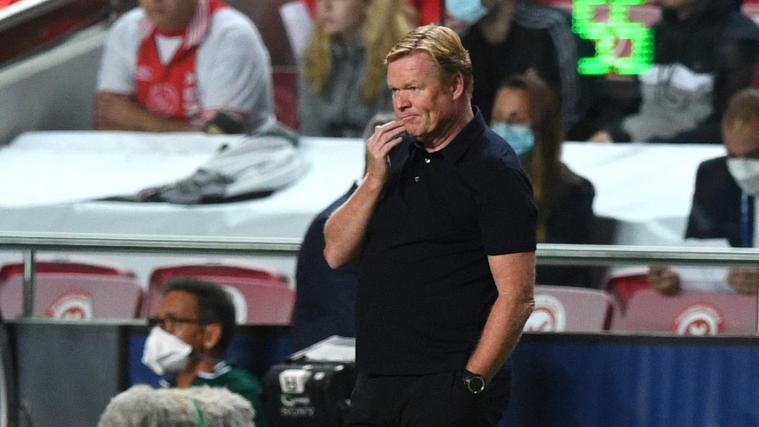 Trainer Ronald Koeman steht beim FC Barcelona vor dem Aus. © APA/afp / PATRICIA DE MELO MOREIRA