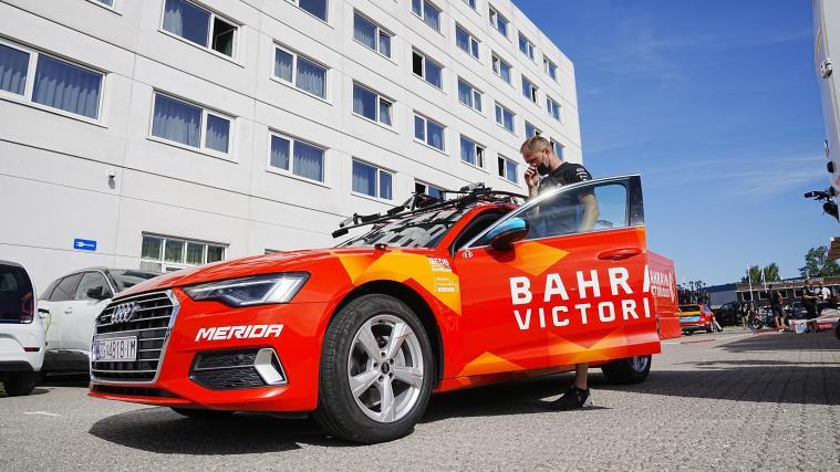 Das Team Bahrain-Victorious wurde untersucht. © ANSA / Bo Amstrup