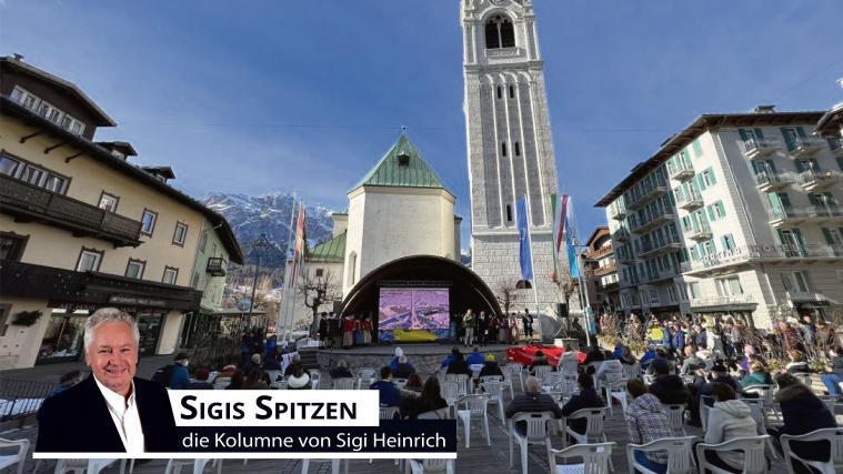 Cortina d´Ampezzo ist einer der Hauptorte der Olympischen Spiele 2026.