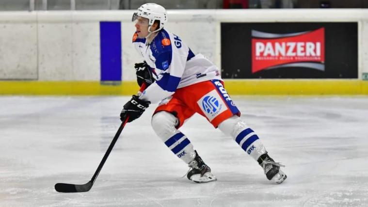 Dylan Ghiglione wird künftige die Farben Weiß und Schwarz tragen. © PM HCM / Loris D'Agate