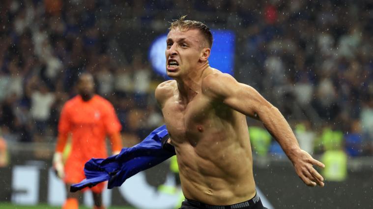 Setzte den Schlusspunkt: Inters Davide Frattesi. © ANSA / MATTEO BAZZI