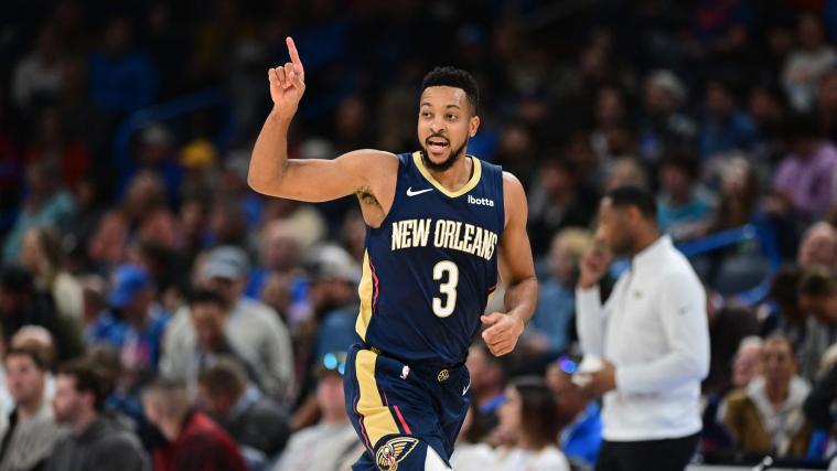 CJ McCollum wird vorerst nicht mehr für New Orleans auflaufen. © APA / JOSHUA GATELEY