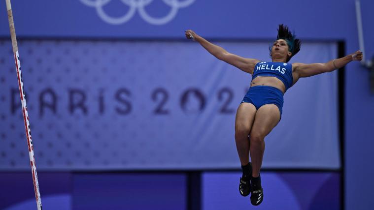 Eleni-Klaoudia Polak droht ein tiefer Fall. © APA/afp / BEN STANSALL