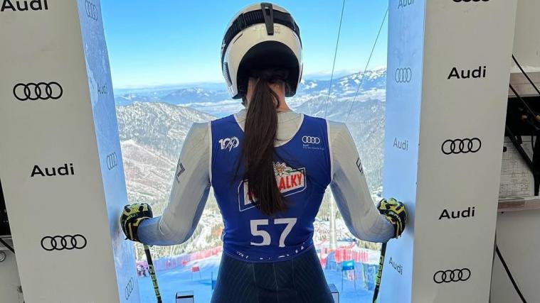 Eine junge Azzurra feierte einen überragenden Sieg im Europacup. © Ambra Pomaré