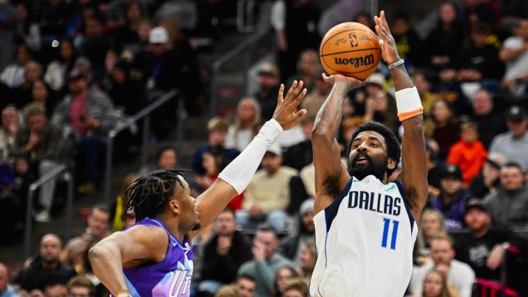 Kyrie Irving strahlte gegen Utah. © APA / ALEX GOODLETT