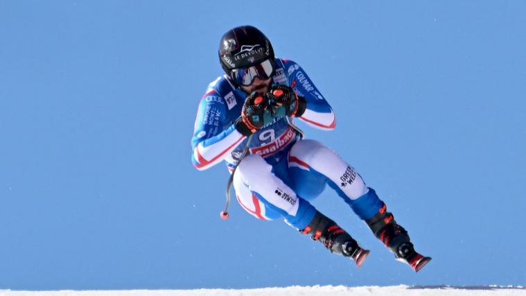 Cyprien Sarrazin in seinem Element. © APA/afp / JOE KLAMAR