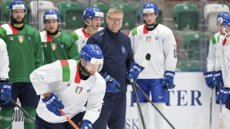 L'équipe nationale italienne se prépare à Bolzano. © Vanna Antonello