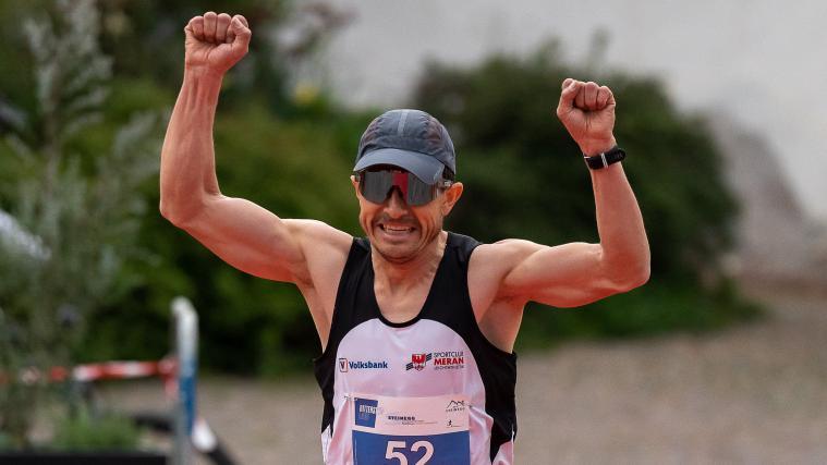 Fabian Pichler kürte sich zum ersten Sieger des Rittersteiglaufs.