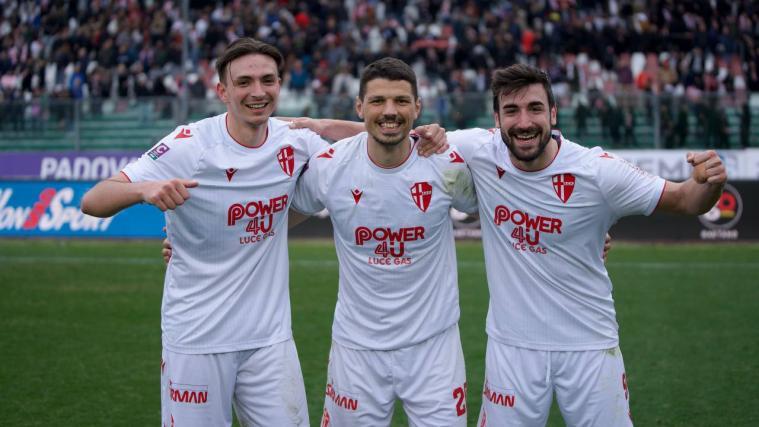 Padova feiert den Aufstieg. © Padova Calcio