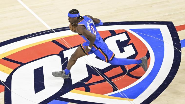 Shai Gilgeous-Alexander führte Oklahoma City zum nächsten Sieg. © ANSA / GERALD LEONG